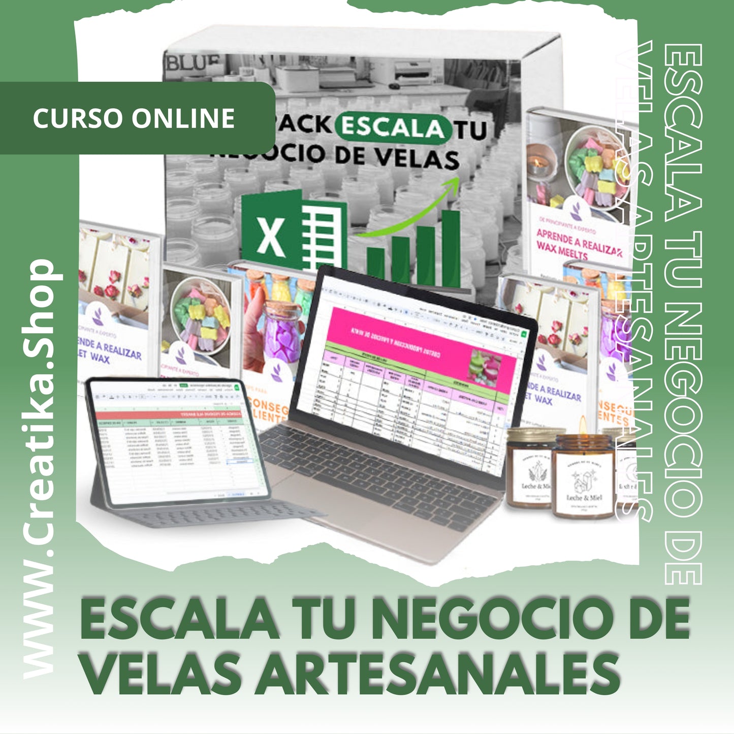 Escala tu negocio de Velas Artesanales