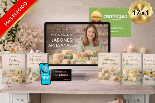 Domina el arte de los Jabones Artesanales