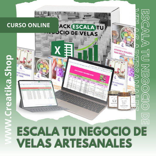 Escala tu negocio de Velas Artesanales