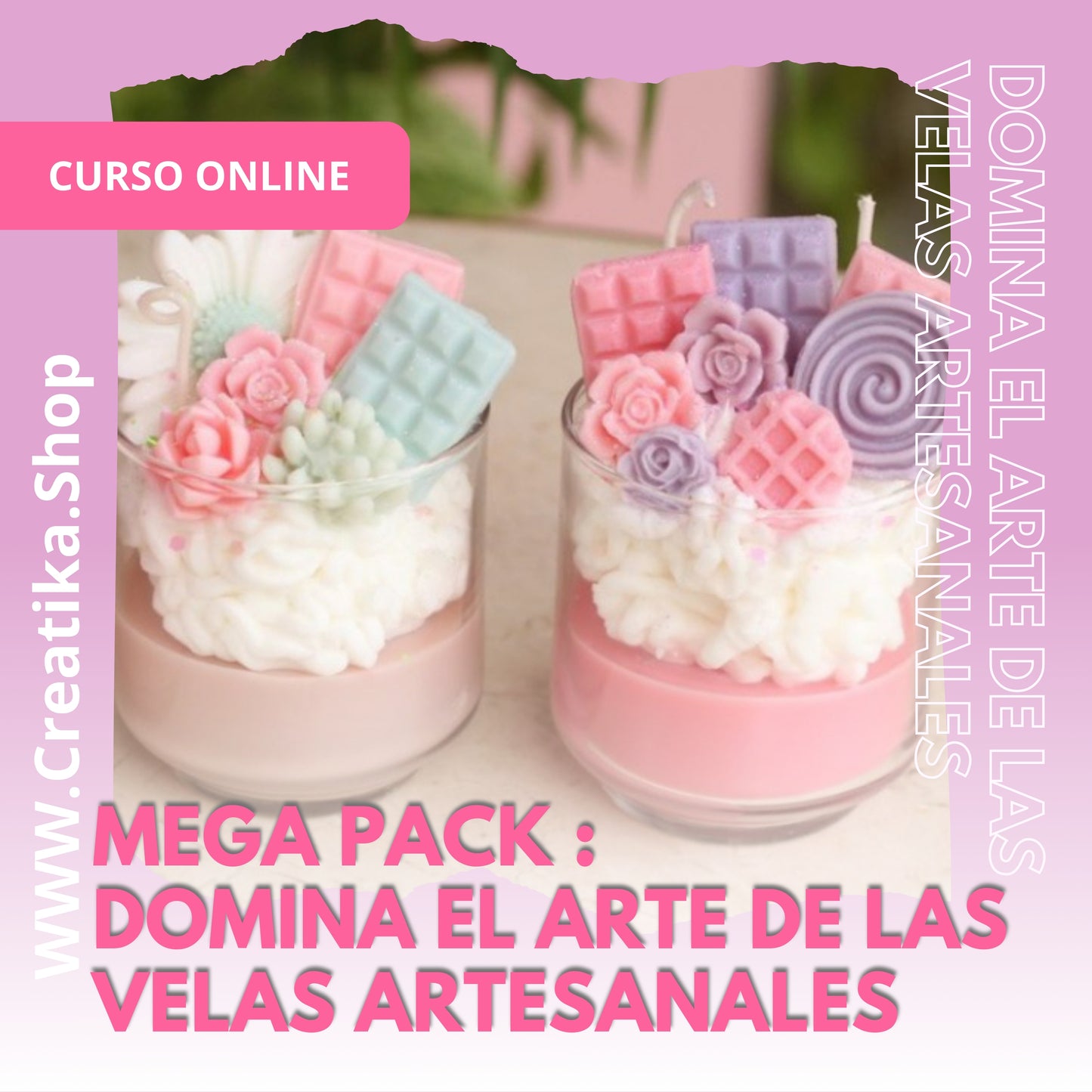 Mega Pack: Emprende con velas artesanales