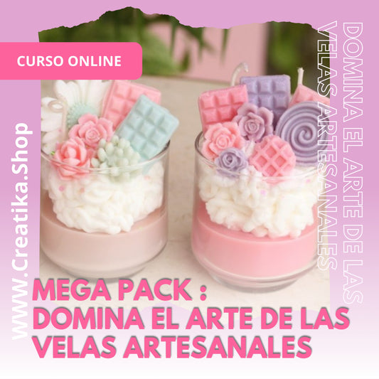 Mega Pack: Emprende con velas artesanales