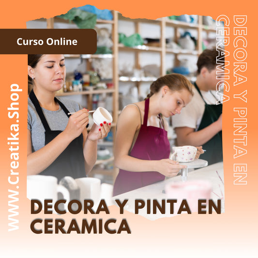 Decora y pinta en ceramica
