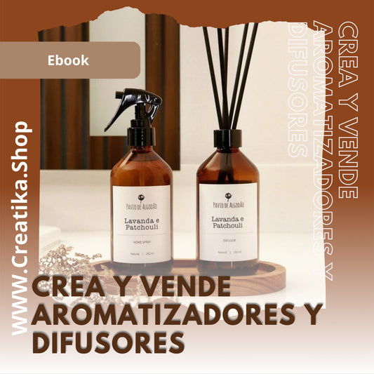 Crea y vende Aromatizadores y Difusores